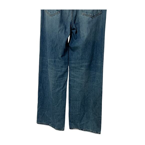 FRAME WOMENS SIZE 28 LE JANE HIGH RISE WIDE LEG VARSITY BLUES NEW - Picture 11 of 14